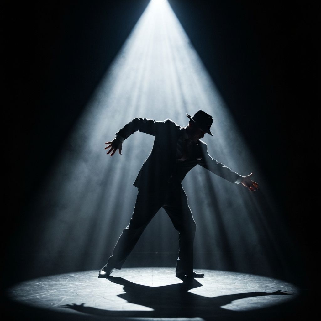 Michael Jackson performing Smooth Criminal