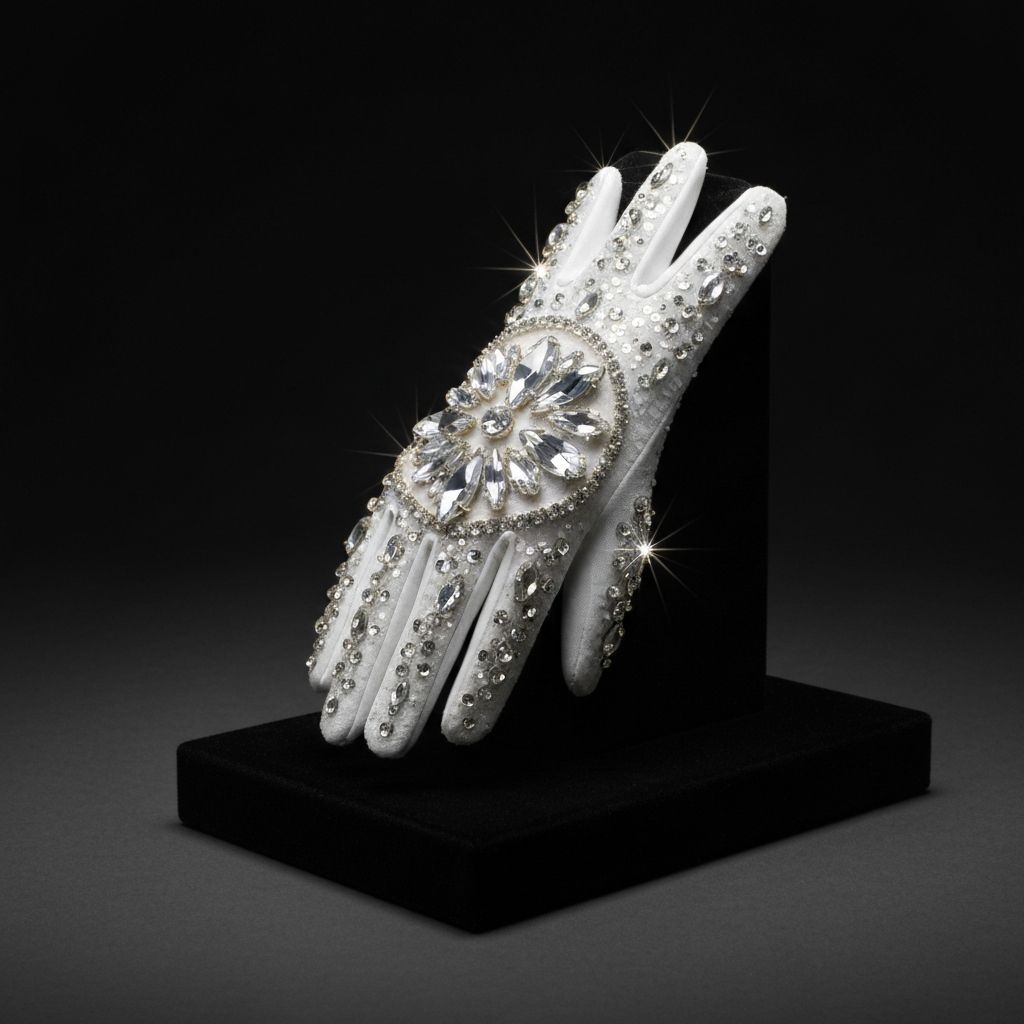 Michael Jackson iconic white sequined glove