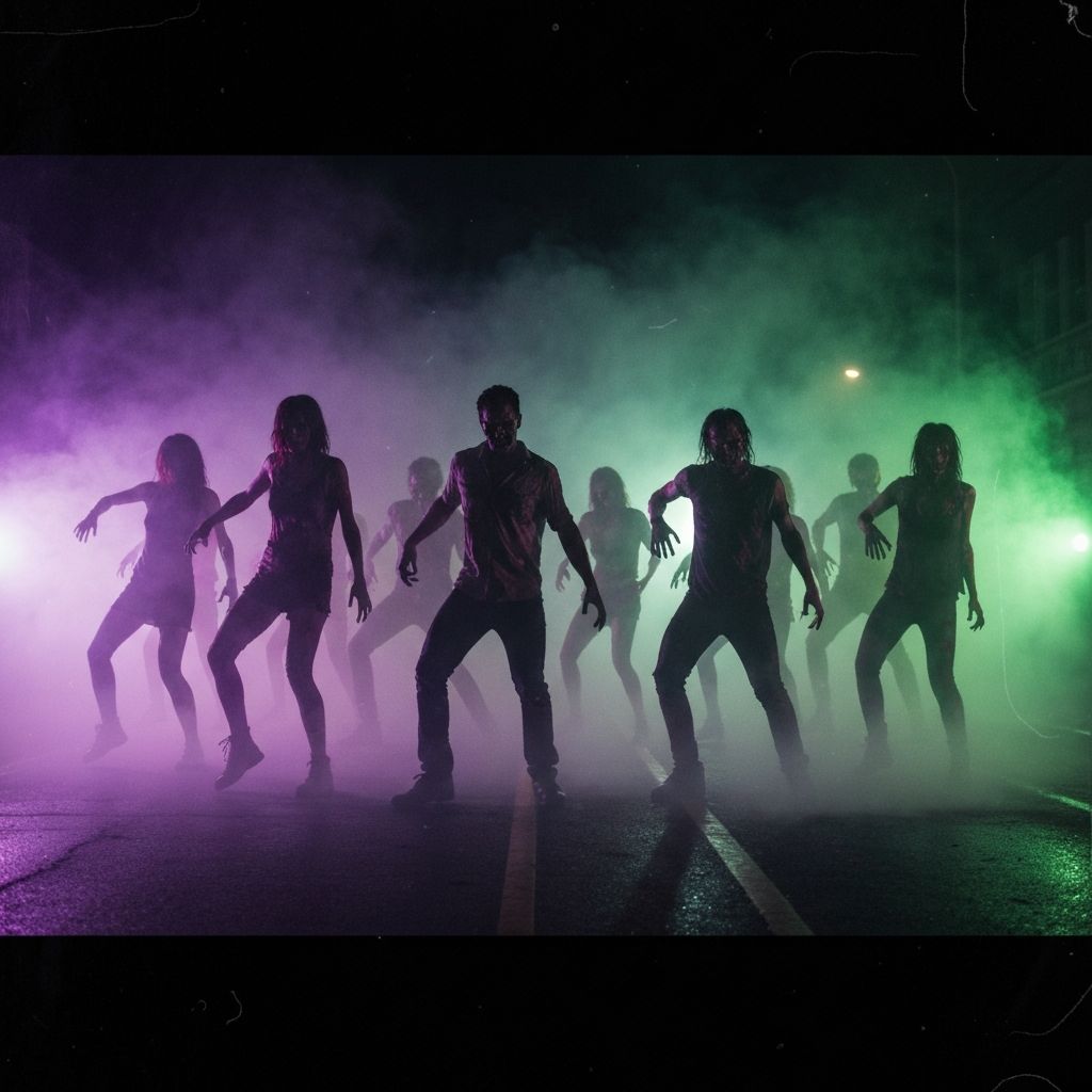 Michael Jackson in Thriller music video