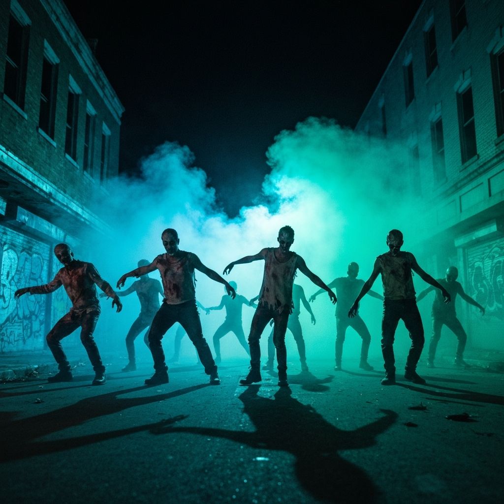 Thriller video scene